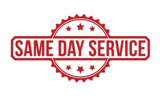 Same Day Service